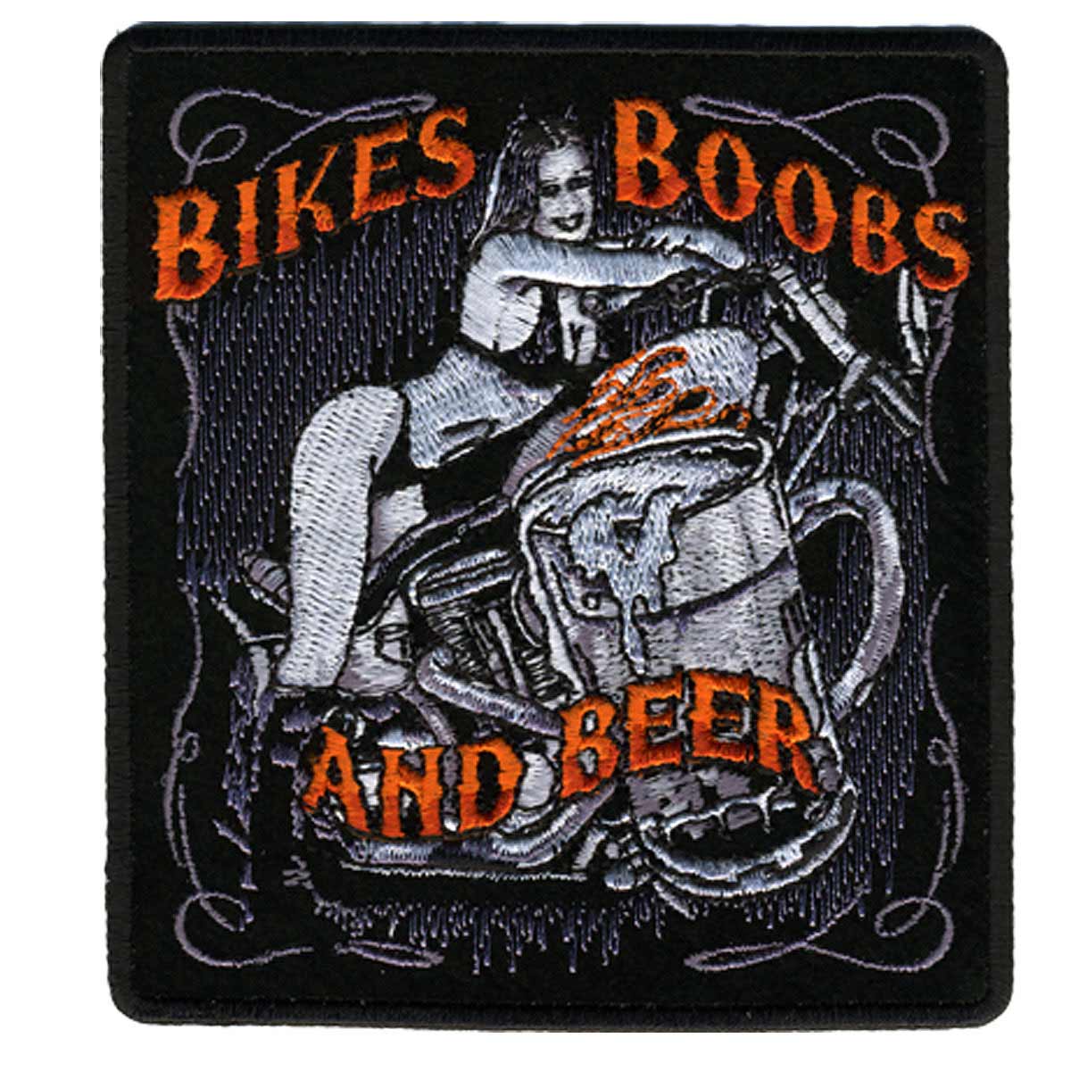 ppa3730-web.jpg Hot Leathers Bikes, Boobs & Beer 4″ x 5″ Patch PPA3730 - Image 1