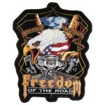 Hot Leathers 5″ x 6″ Midnight Eagle Biker Patch PPA3950
