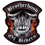 Hot Leathers PPA5117 Brotherhood of Bikers 11″ x 12″ Patch