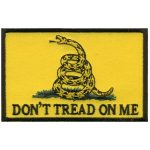 Hot Leathers PPA5362 Don’t Tread On Me 4″ x 3″ Patch