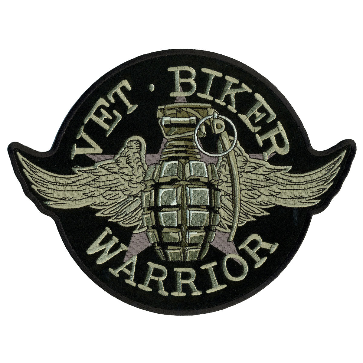 ppa6070-a01.jpg Hot Leathers PPA6070 Grenade 4″x 3″ Patch - Image 1