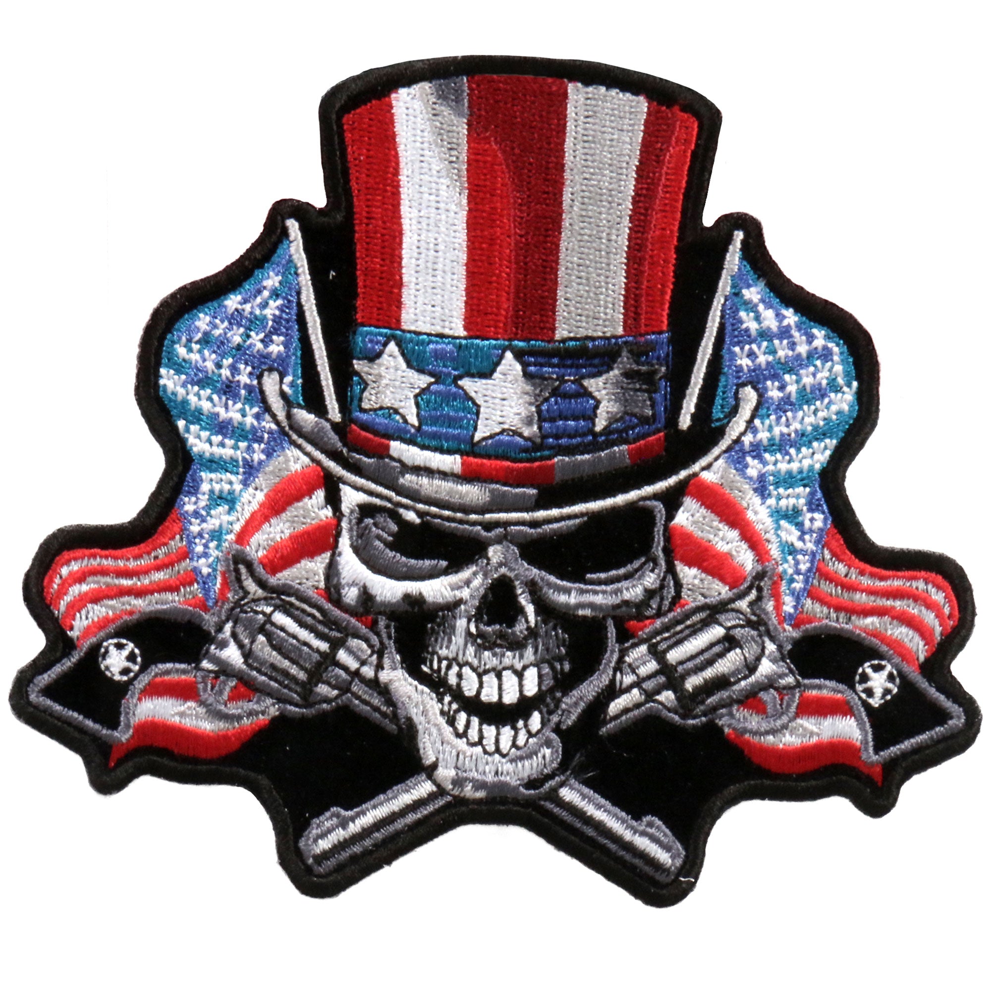 ppa6310-a01.jpg Hot Leathers PPA6310 Angrier Uncle Sam 5″ x 4″ Patch - Image 1