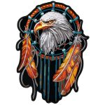 Hot Leathers PPA6834 Eagle Dream Catcher 4″ x 6″ Patch