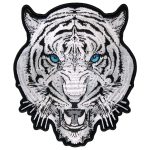 Hot Leathers PPA6917 White Tiger 8″ x 9″ Patch