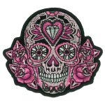 Hot Leathers 3″ Sugar Skull Patch PPA6960