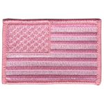 Hot Leathers PPA7011 Pink American Flag 3″ x 2″ Patch