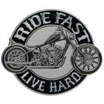 Hot Leathers PPA7077 Circle Bike 9″ x 8″ Patch