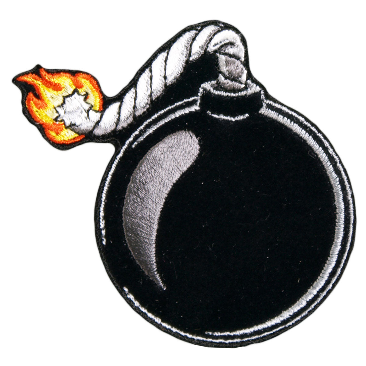 ppa741-a01.jpg Hot Leathers PPA7412 Ball Bomb 3″ x 3″ Patch - Image 1
