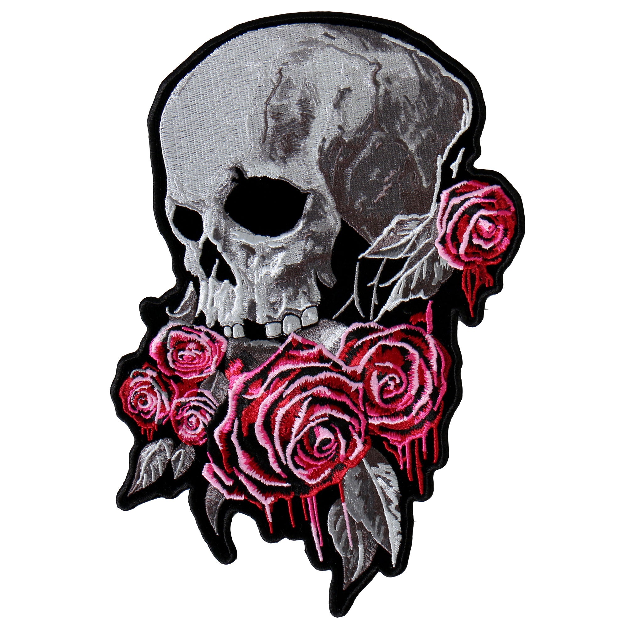 ppa8310-a01.jpg Hot Leathers PPA8310 Bleeding Roses Ladies 3″ x 4″ Patch - Image 1