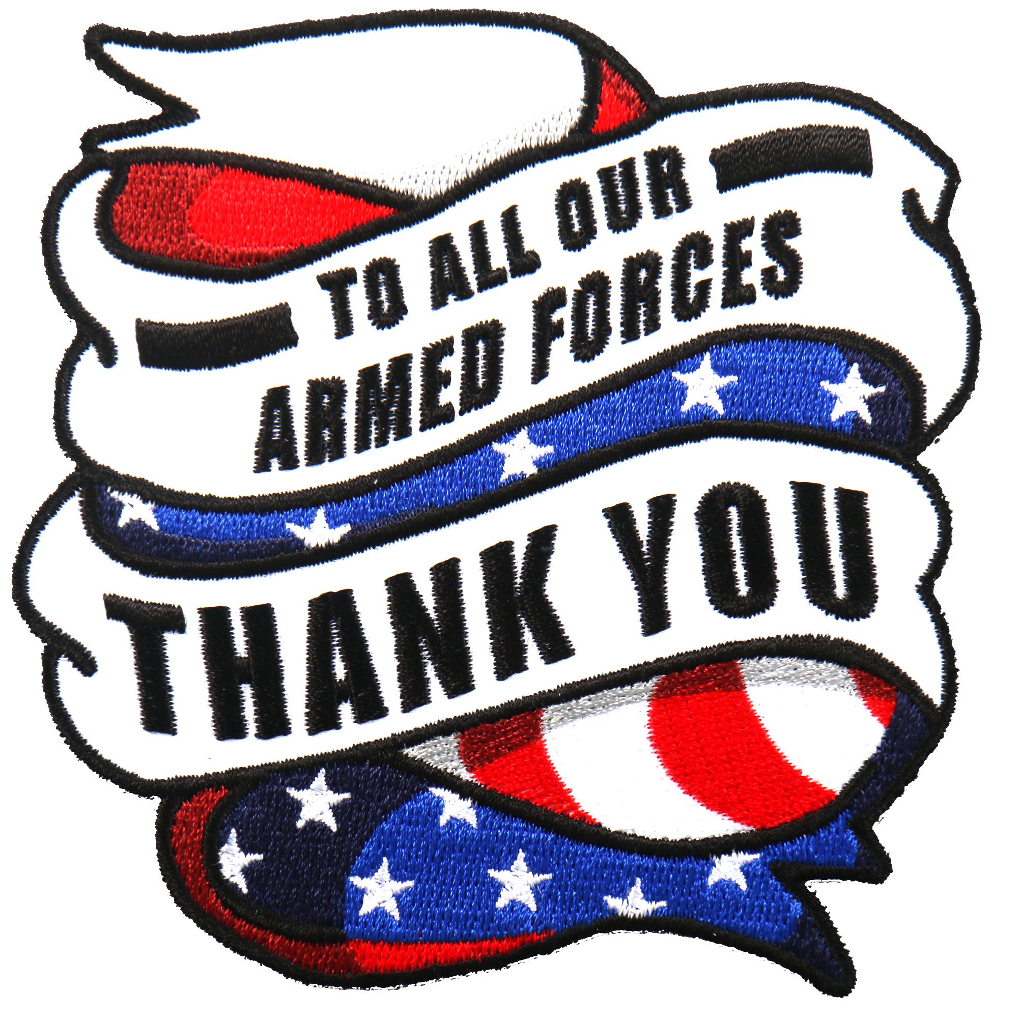 ppa9120-a01.jpg Hot Leathers PPA9120 To All Our Armed Forces 4″x4″ Patch - Image 1