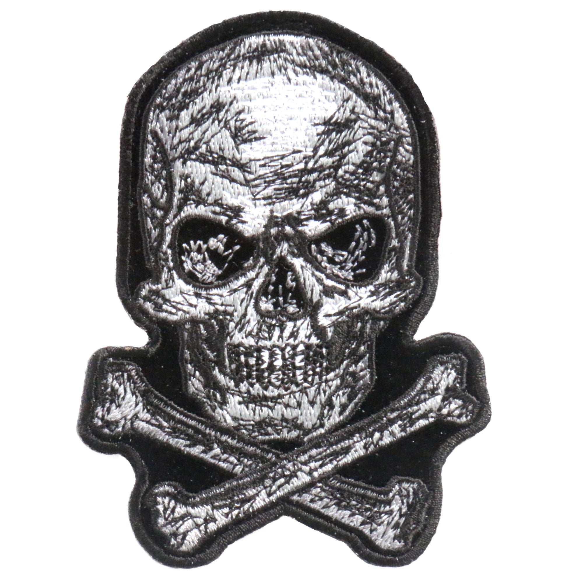 ppa9693-a01.jpg Hot Leathers PPA9693 Scratch Skull 3″ x 4″ Patch - Image 1