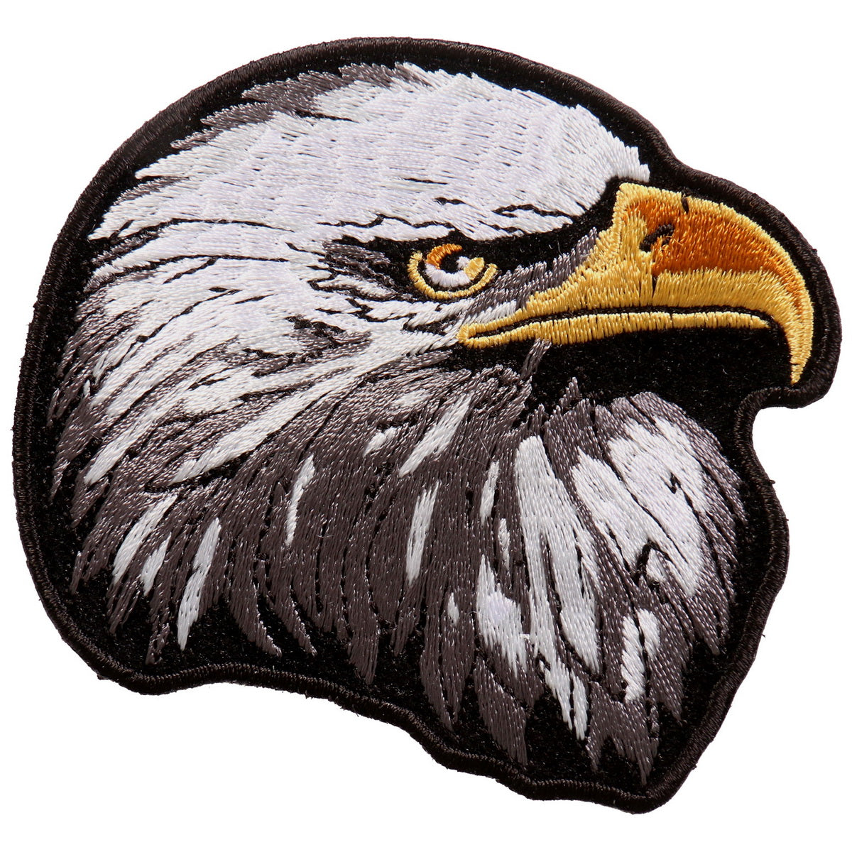 ppa981-a01.jpg Hot Leathers PPA9810 Eagle Head 3″x3″ Patch - Image 1