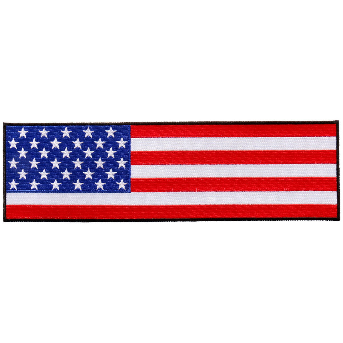 ppa985-a01.jpg Hot Leathers PPA9855 Cropped American Flag 10″x3″ Patch - Image 1