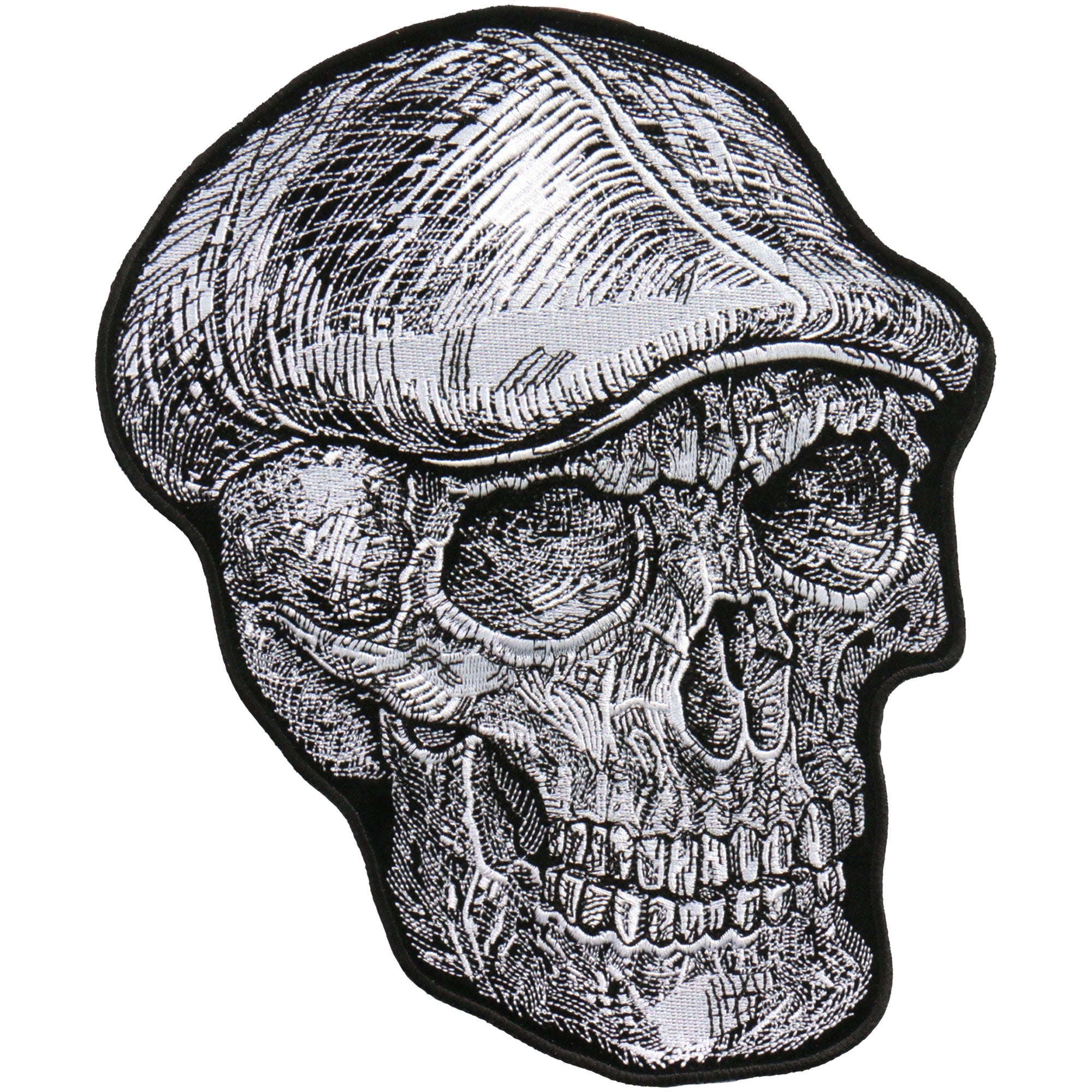 ppa9977-a01.jpg Hot Leathers PPA9977 8×10 Inch Skull Patch - Image 1