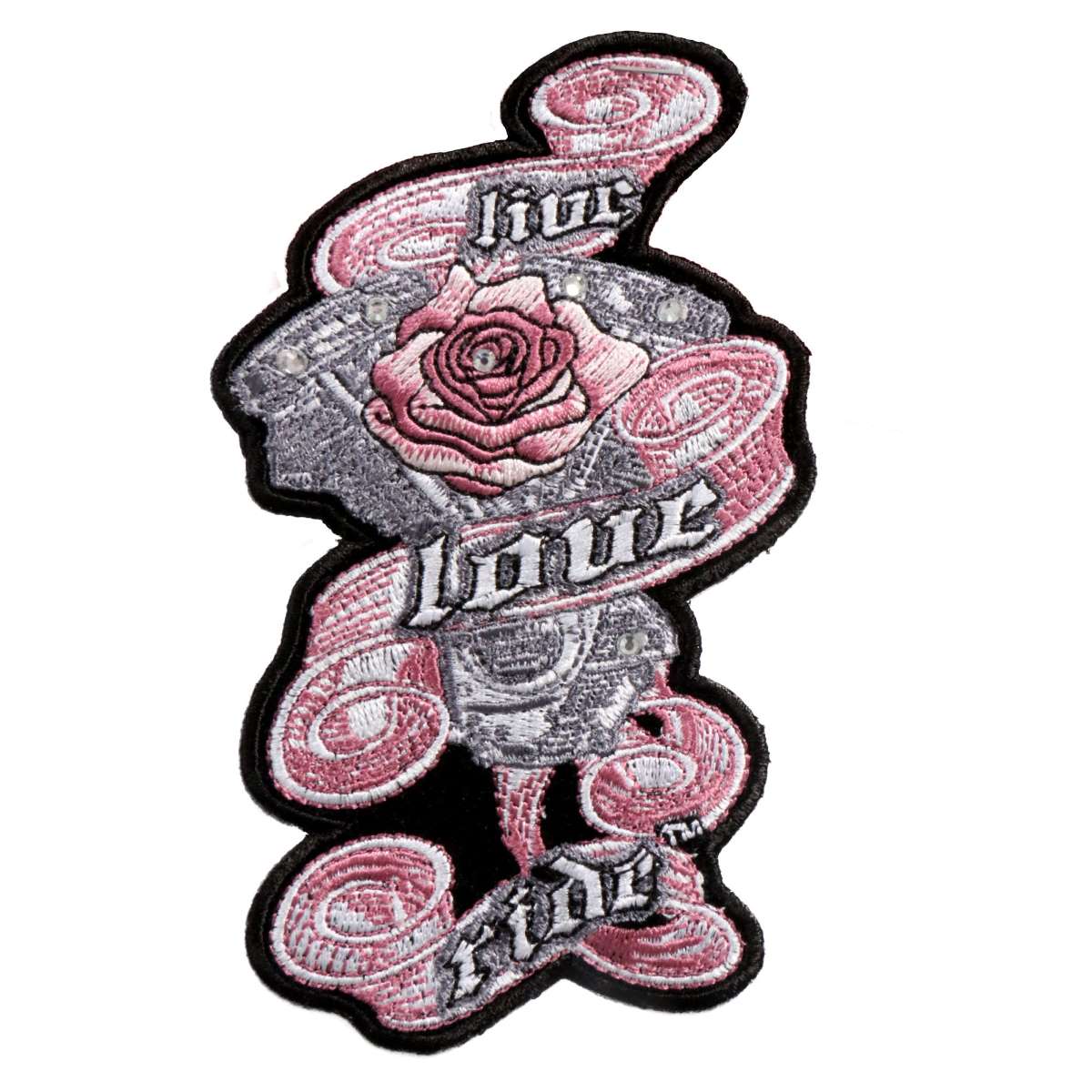 ppc3140-a01_20_1200x1200_d21a8c21-b071-441a-a088-3a8575cd85e6.jpg Hot Leathers Live Love Ride 3″ Patch PPC3140 - Image 1