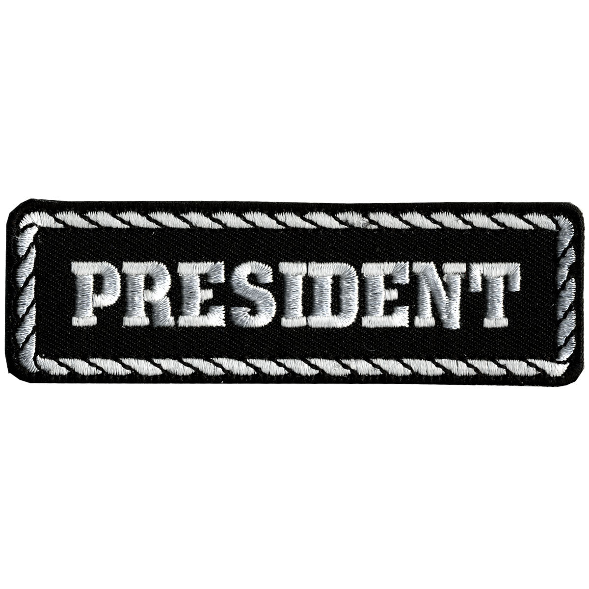 ppd1002-a01.jpg Hot Leathers PPD1002 President 4″ x 1″ Patch - Image 1