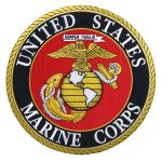 Hot Leathers 3″ x 3″ United States Marine Corps Logo Military Patch PPE1130