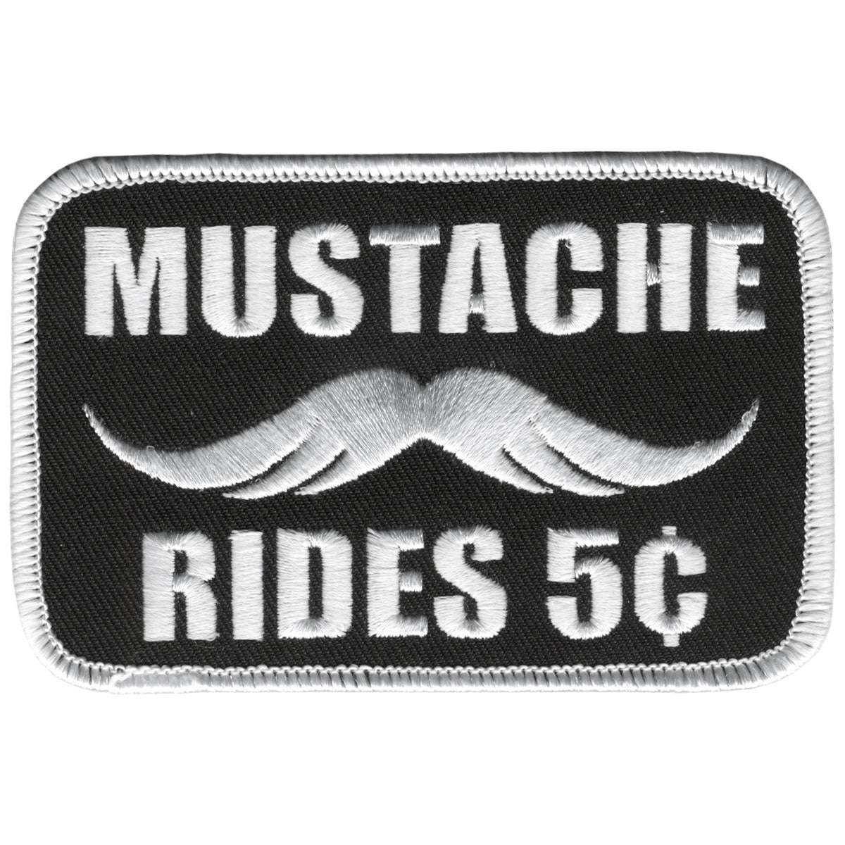 ppl9130-a01_20_1200x1200_a672b844-9187-4a8c-8559-c7eb9a7c9ede.jpg Hot Leathers Mustache Rides 4″ x 3″ Patch PPL9130 - Image 1