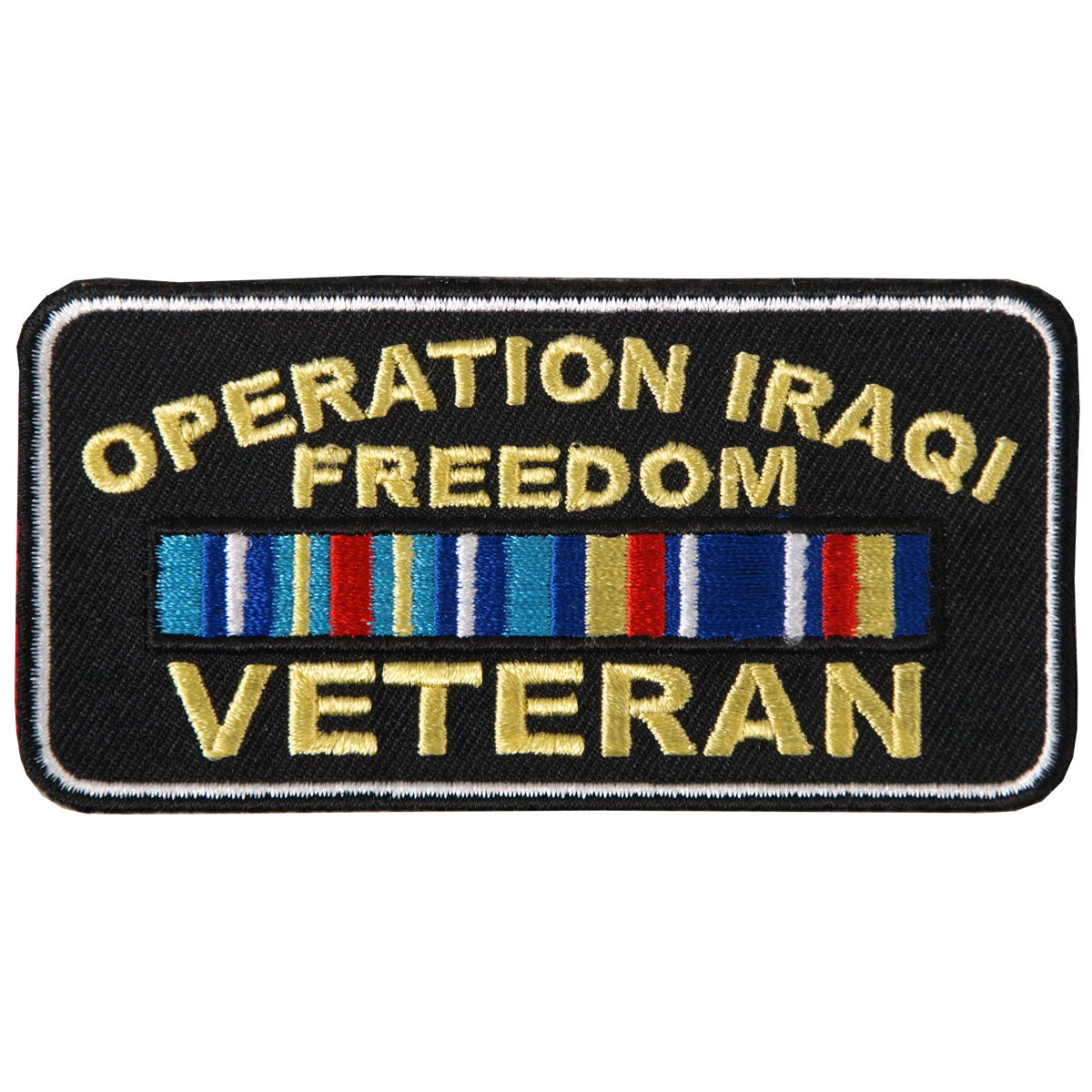 ppl9181-a01.jpg Hot Leathers PPL9181 Iraqi Freedom 4″ x 2″ Patch - Image 1