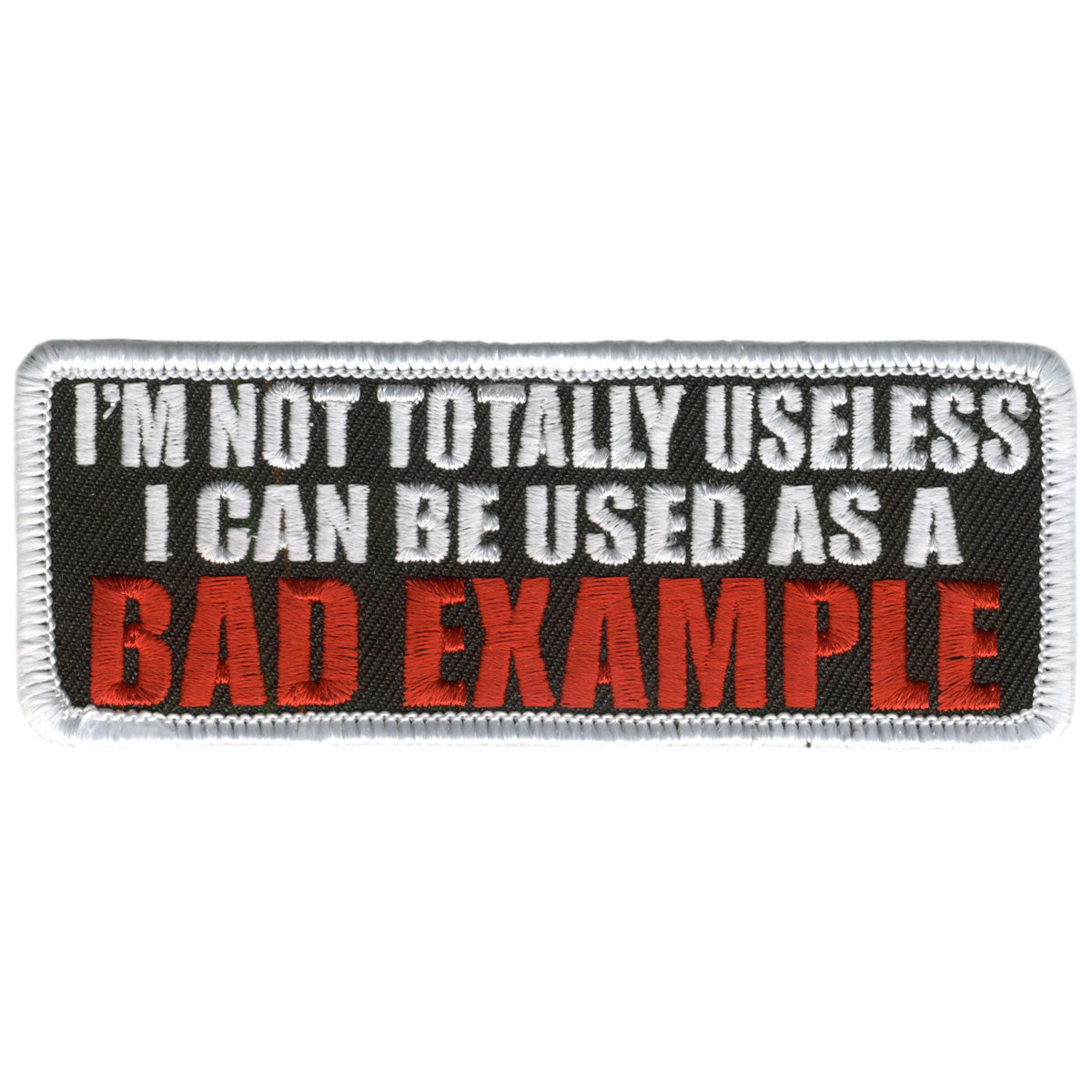 ppl9204-a01.jpg Hot Leathers PPL9204 Not Totally Useless 4″ x 2″ Patch - Image 1