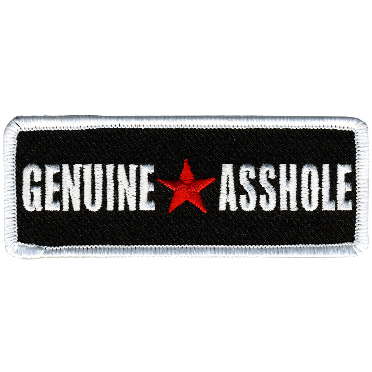 ppl9258-a01.jpg Hot Leathers PPL9258 Genuine Asshole 4″ x 2″ Patch - Image 1