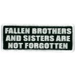Hot Leathers Fallen Brothers and Sisters 4″ Patch PPL9265
