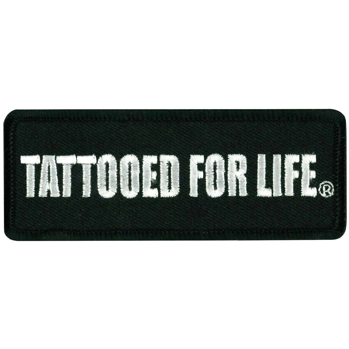 ppl9267-a01_20_1200x1200_8e4520fb-d802-4db4-a57d-3ba95d06e718.jpg Hot Leathers PPL9267 Tattooed for Life Patch - Image 1