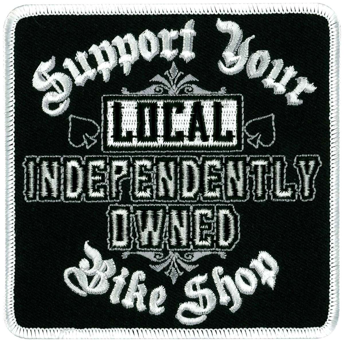 ppl9298-a01_20_1200x1200_0806e472-2b0f-403d-9cce-4160ff3ccd73.jpg Hot Leathers PPL9298 Support your Local Shop Patch - Image 1