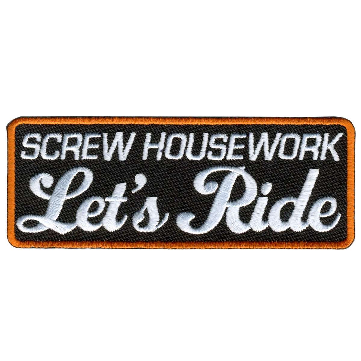 ppl9339-a01_20_1200x1200_c909fdbf-7e1d-4af7-a095-86c17ad32143.jpg Hot Leathers Lets Ride Embroidered 4″ x 2″ Patch PPL9339 - Image 1