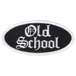 Hot Leathers Old School Oval 4″ x 2″ Patch PPL9341