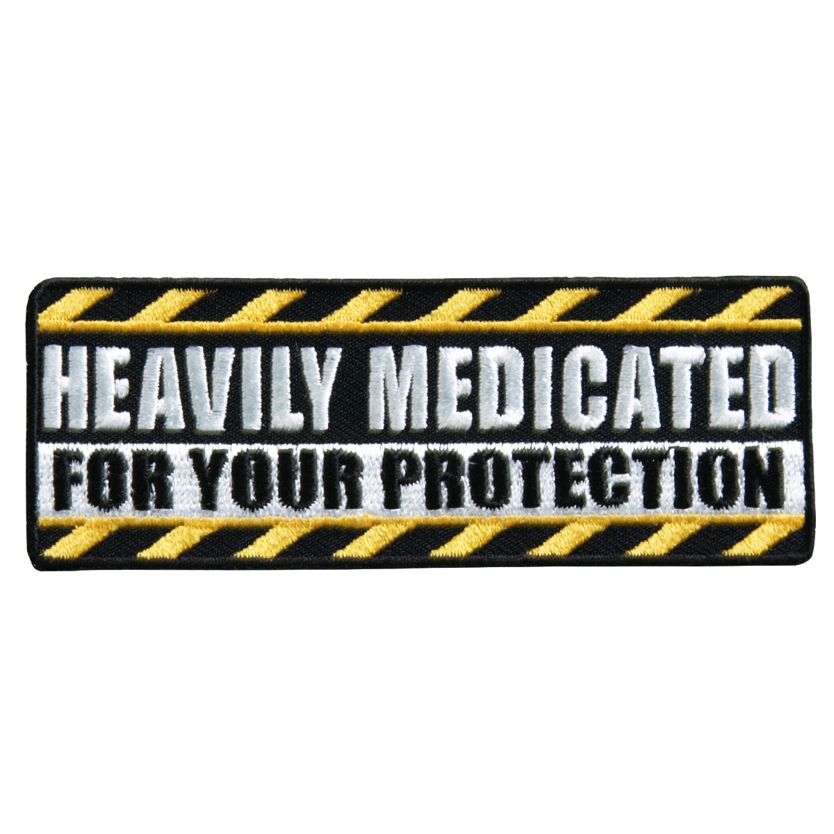 ppl9382-a01.jpg Hot Leathers PPL9382 Heavily Medicated 4″ x 2″ Patch - Image 1