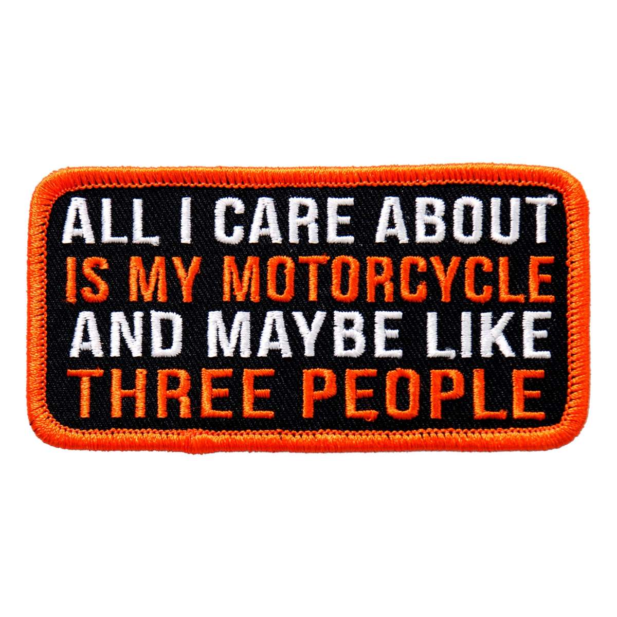 ppl9494-a01_20_1200x1200_46ef4f1b-0a58-4f82-a7ae-805efc5a0145.jpg Hot Leathers All I Care About 4″x2″ Patch PPL9494 - Image 1