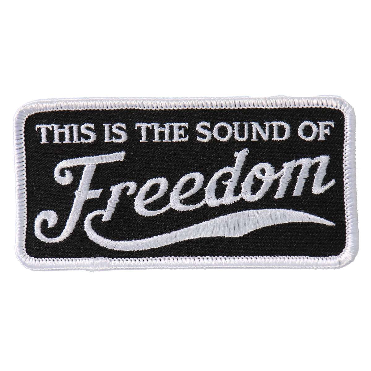 ppl9562-a01_20_1200x1200_265443b5-d5f1-4a67-986c-54e2757859da.jpg Hot Leathers Sound of Freedom 4″x2″ Patch PPL9562 - Image 1