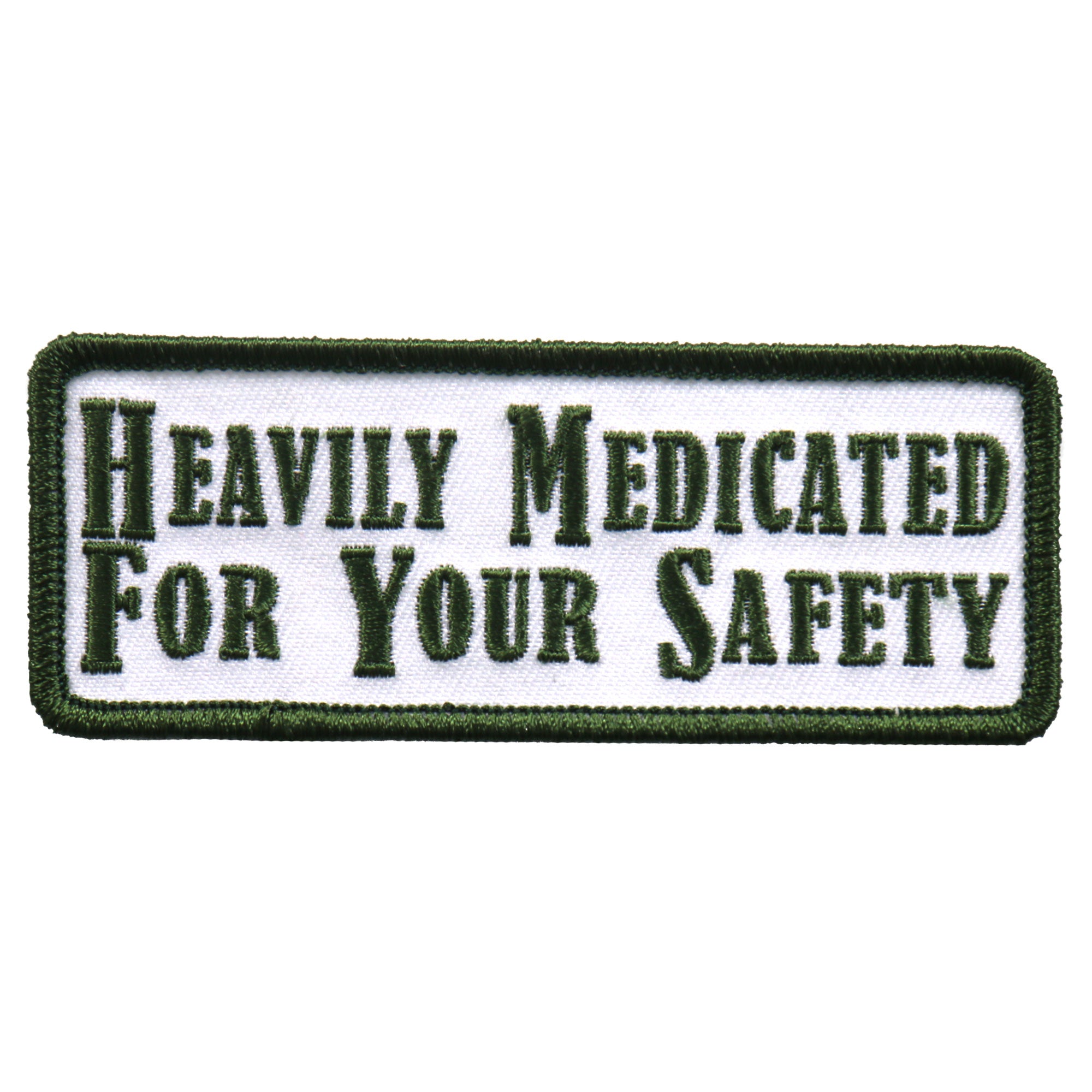 ppl9593-a01.jpg Hot Leathers PPL9593 Heavily Medicated 4″x1″ Patch - Image 1