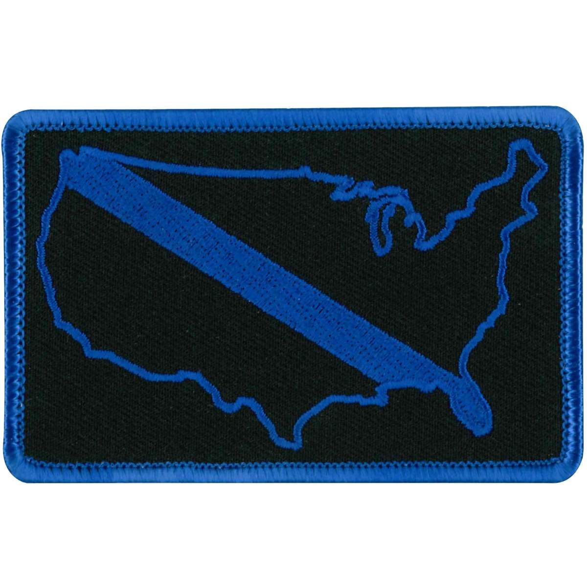 ppl9625-a01_20_1200x1200_41f559b4-1ff1-456d-b334-322a3463e49a.jpg Hot Leathers USA FALLEN POLICE Patch PPL9625 - Image 1
