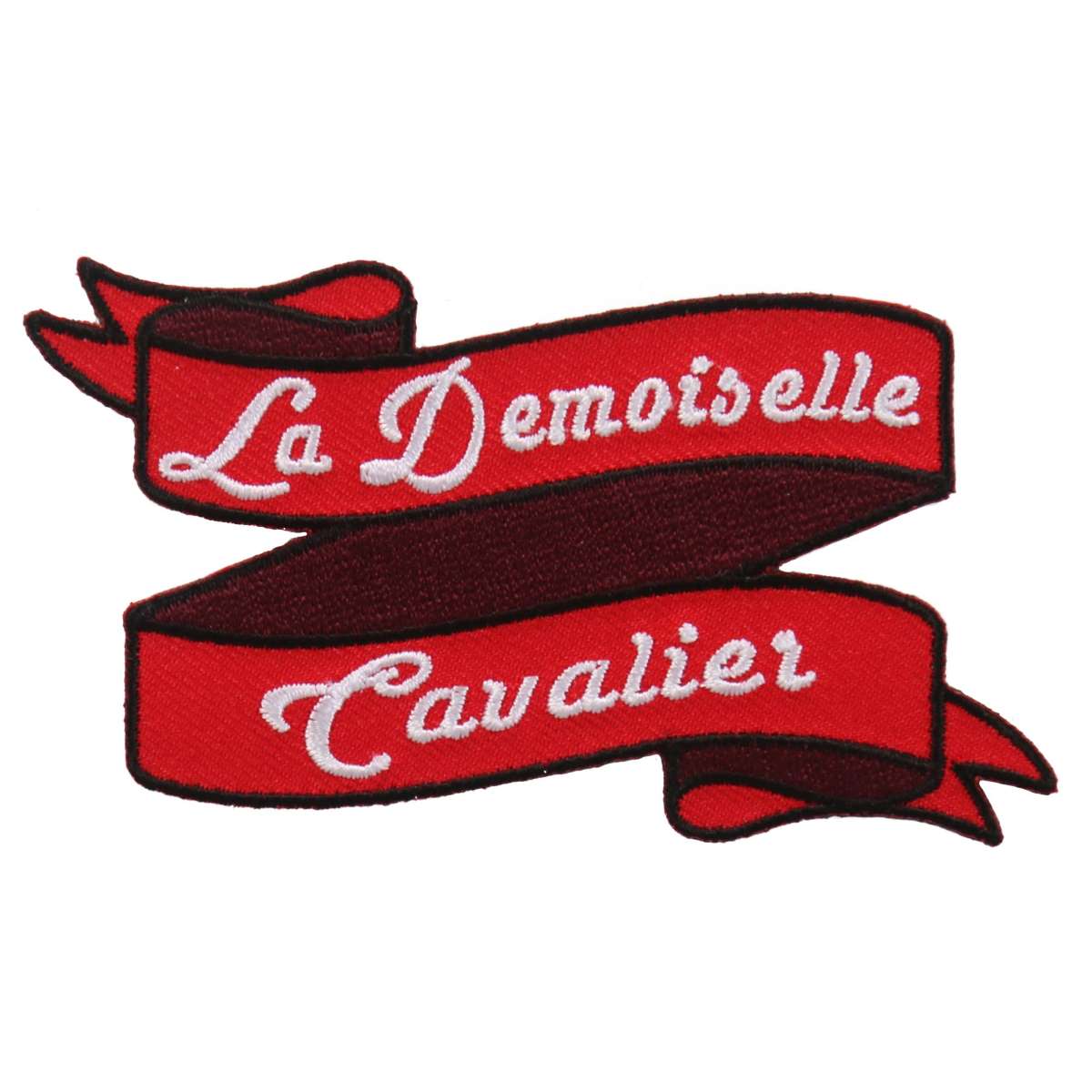 ppl9634-a01_20_1200x1200_cdada606-00f7-4881-b8cd-a21c406131c8.jpg Hot Leathers La Demoiselle Cavalier 4″x2″ Patch PPL9634 - Image 1