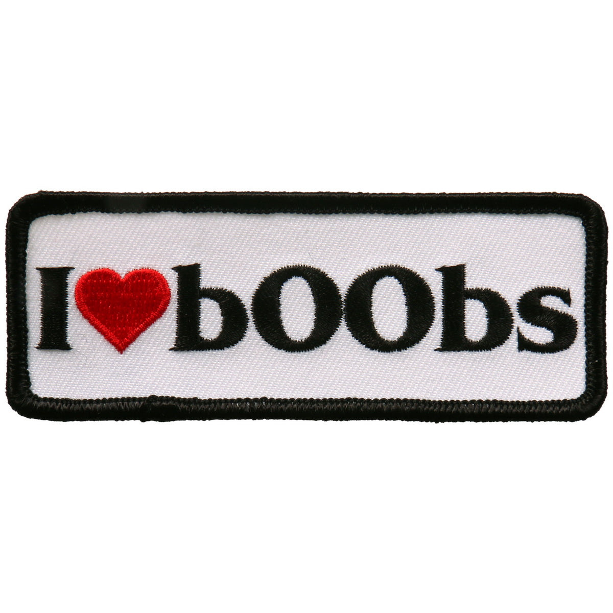 ppl9681-a01.jpg Hot Leathers PPL9681 I Heart Boobs 4″x2″ Patch - Image 1