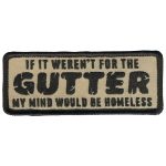 Hot Leathers PPL9787 My Mind Would be Homeless 4″x 2″ Patch