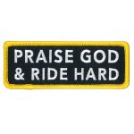 Hot Leathers PPL9804 Praise Ride 4″x 2″ Patch