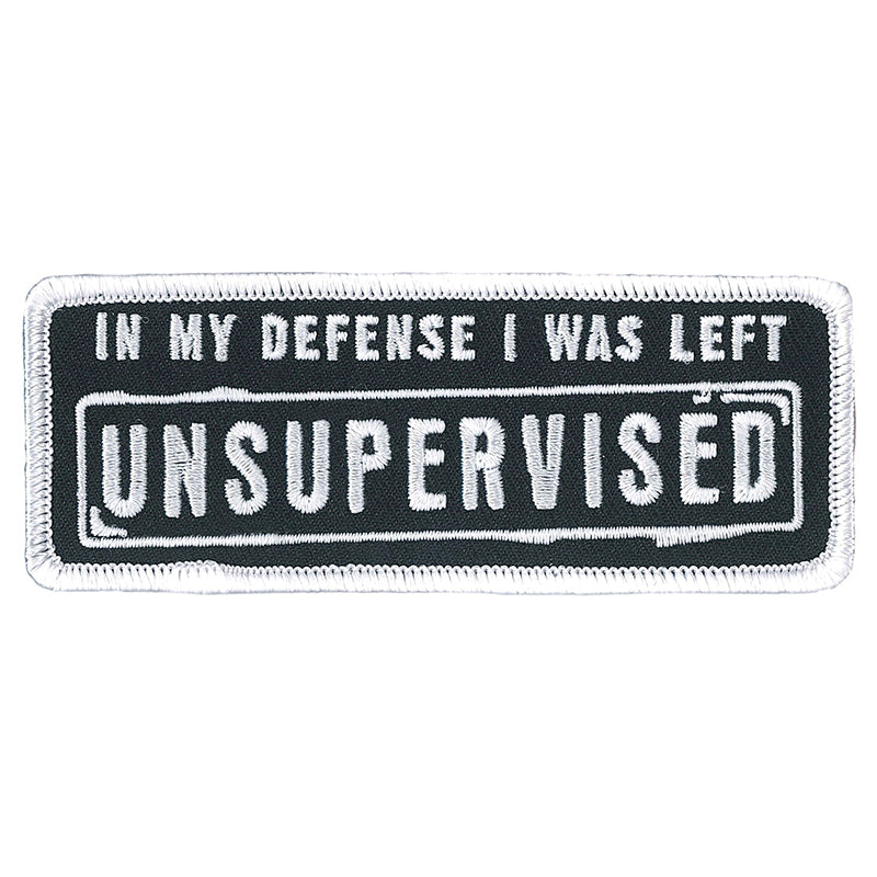 ppl9806-a01_800.jpg Hot Leathers PPL9806 Unsupervised 4″x 2″ Patch - Image 1