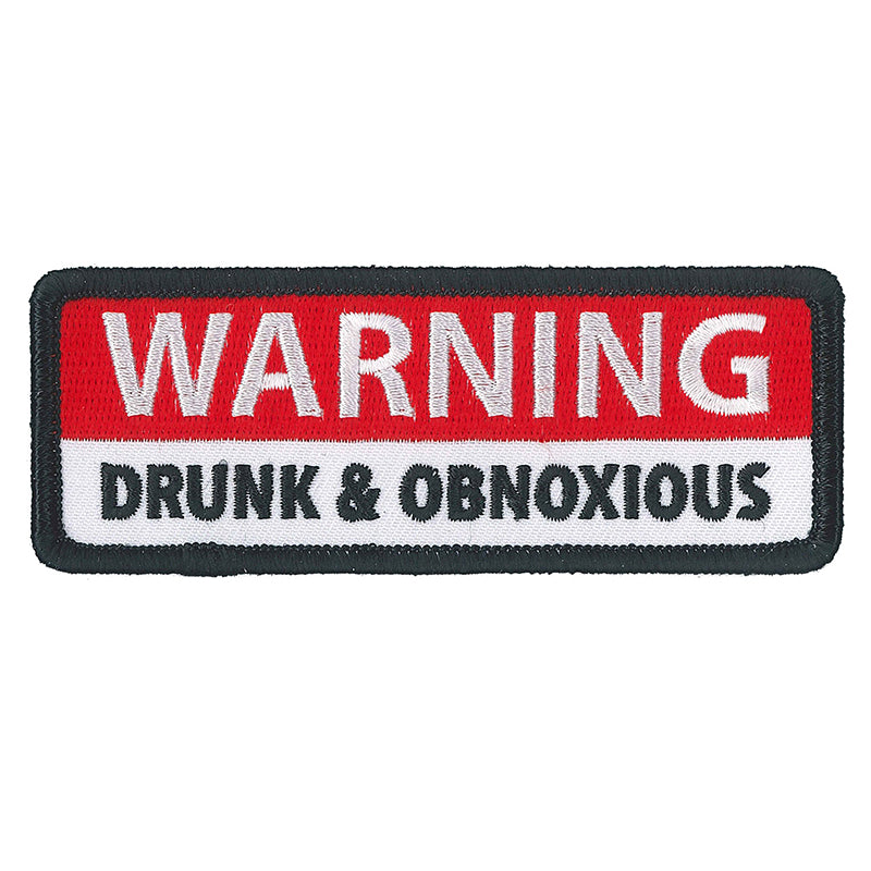 ppl9807-a01_800.jpg Hot Leathers PPL9807 Warning Obnoxious 4″x 2″ Patch - Image 1