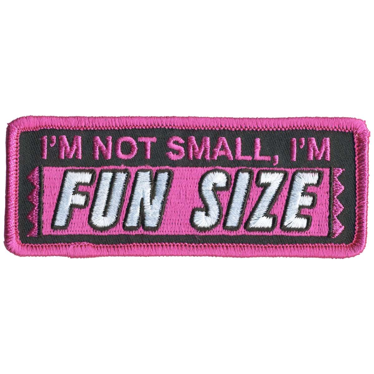 ppl9812-a01_20_1200x1200_7b23c161-34ff-4e7e-bec6-4352b9735375.jpg Hot Leathers Iām Fun Size Patch PPL9812 - Image 1