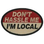 Hot Leathers PPL9816 Hassle Me 4″x 3″ Patch