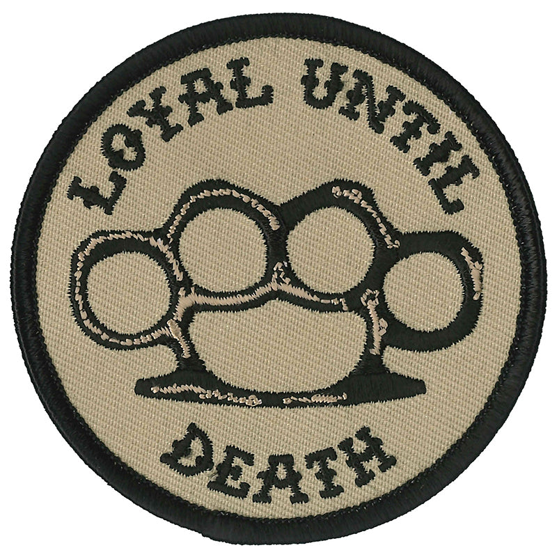 ppl9817-a01_800.jpg Hot Leathers PPL9817 Loyal Until Death 3″x 3″ Patch - Image 1