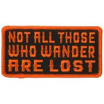 Hot Leathers PPL9820 Wander Lost 4″x 2″ Patch