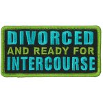 Hot Leathers PPL9824 Divorced 4″x 2″ Patch