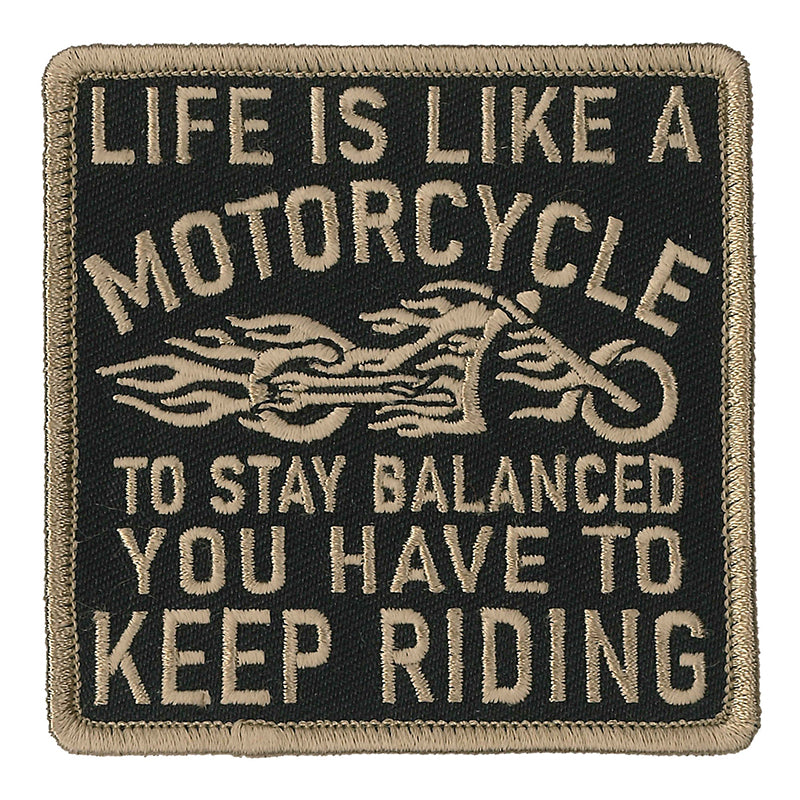 ppl9828-a01_800.jpg Hot Leathers PPL9828 Like A Motorcycle 3″x 3″ Patch - Image 1