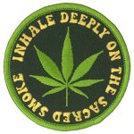 Hot Leathers PPL9837 Inhale Deeply 3″x 3″ Patch