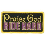 Hot Leathers PPL9840 Praise God 4″x 2″ Patch