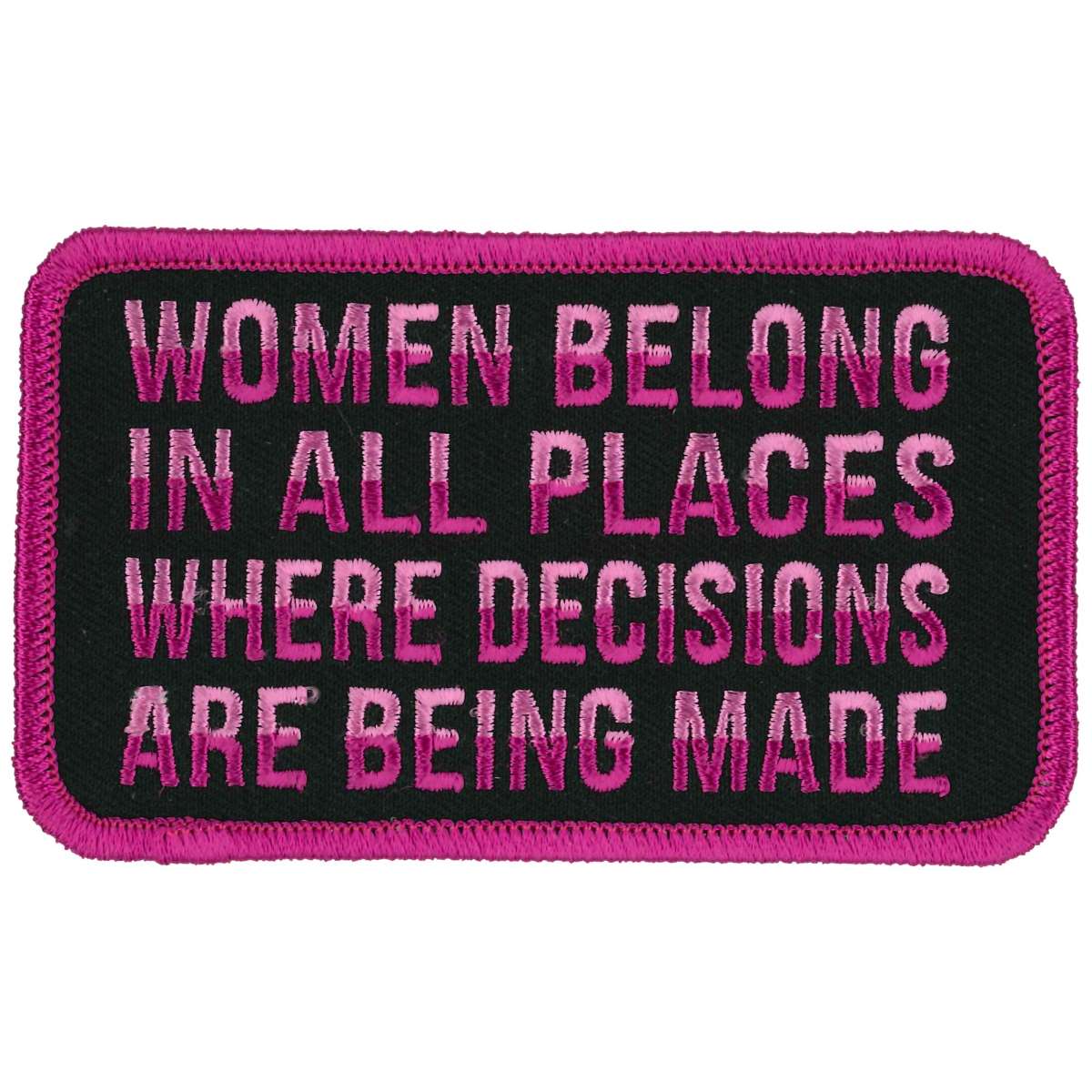 ppl9878-a01_20_1200x1200_ac799406-287c-49f9-bcdf-7e1234e7d40d.jpg Hot Leathers Women Belong 4″ X 3″ Patch PPL9878 - Image 1